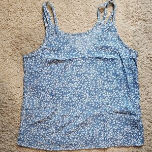 Shein Floral Blue Women's Top